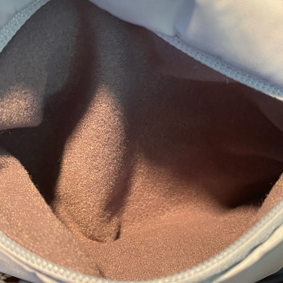 Adidas Light Blue Backpack laptop Unisex 3 stripes - Picture 10 of 16